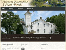 Tablet Screenshot of friendshipbiblechurch.com